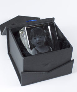 Photo Crystal 3D Cube 50mm Gift Box