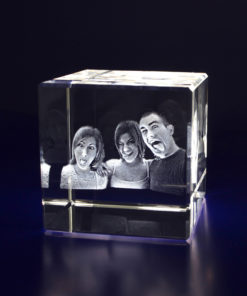 Photo Crystal 3D 40mm Cube